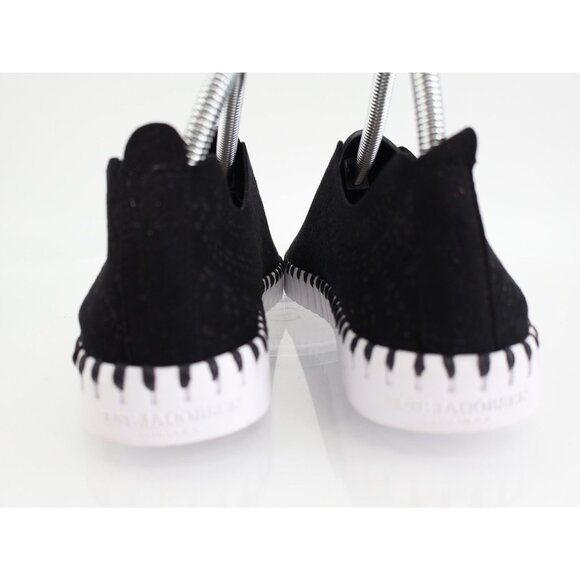 Ilse Jacobsen Tulip Flat Sz 39 9 Slip On Black perforated Sneaker - Picture 6 of 13